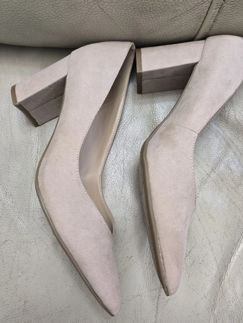 Marc Fisher Pointed Toe Suede Pumps